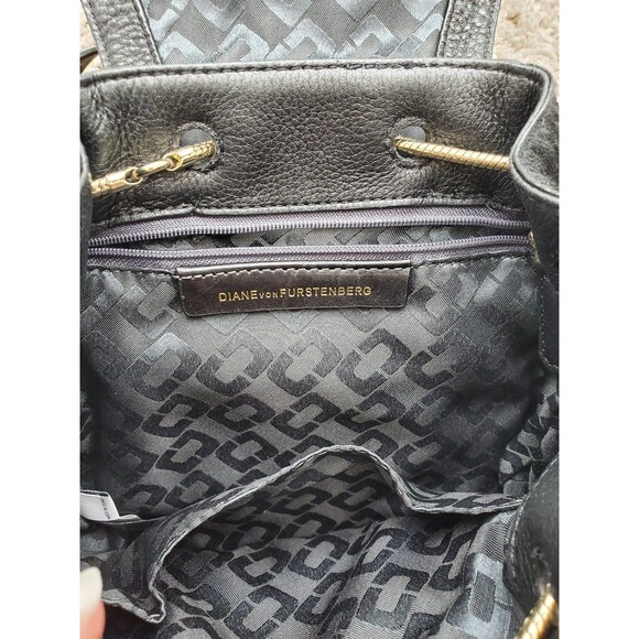 Diane Von Furstenberg Calf Fur Mini Backpack